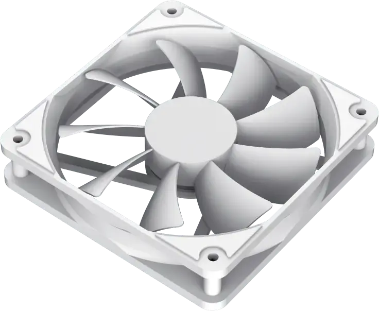 Ventilator Geanta PC Gamemax GMX-WFWT 120mm, Alb, Rulment Hidraulic, 1100 RPM, 46.5 CFM, Design Optimizat Silent, Conector 3-pin si 4-pin