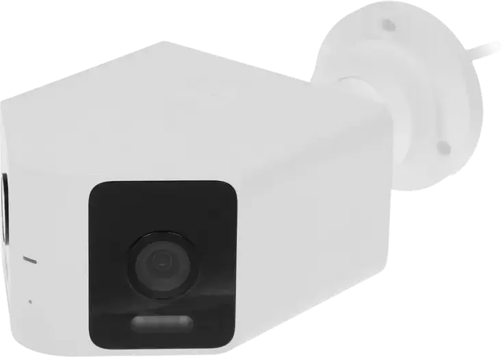 Xiaomi CW100 Dual Smart Outdoor Security Camera, 2K 2304x1296 Resolution, Dual-lens 180 Degree FOV, IP66 Waterproof, AI Human and Vehicle Detection, White