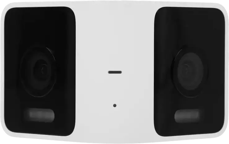 Xiaomi CW100 Dual Smart Outdoor Security Camera, 2K 2304x1296 Resolution, Dual-lens 180 Degree FOV, IP66 Waterproof, AI Human and Vehicle Detection, White