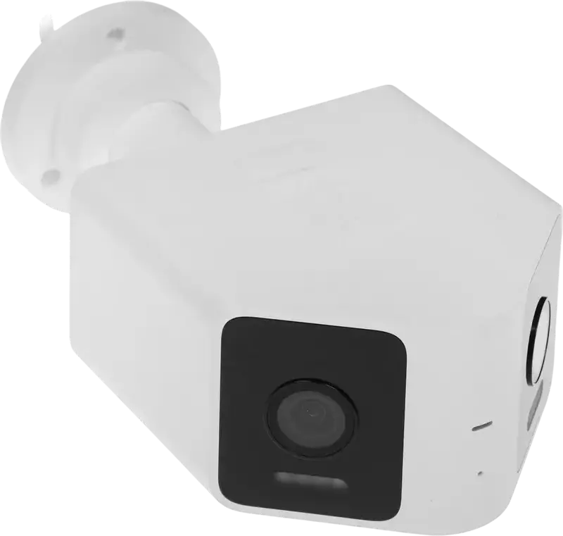 Xiaomi CW100 Dual Smart Outdoor Security Camera, 2K 2304x1296 Resolution, Dual-lens 180 Degree FOV, IP66 Waterproof, AI Human and Vehicle Detection, White