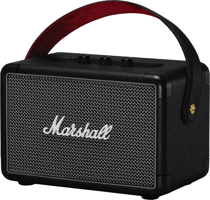 Difuzor Portabil Bluetooth Marshall Kilburn II, Sistem Stereo 36W, Baterie 20h, Rezistent la Apă IPX2, Control Analog Bass și Treble, Negru