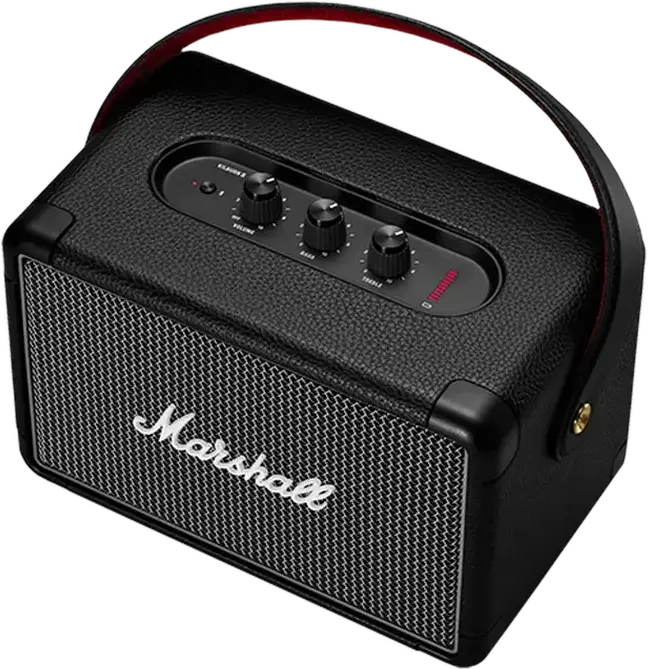 Difuzor Portabil Bluetooth Marshall Kilburn II, Sistem Stereo 36W, Baterie 20h, Rezistent la Apă IPX2, Control Analog Bass și Treble, Negru