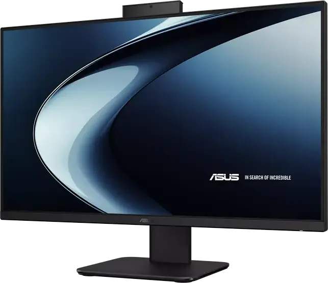 PC All-in-One ASUS ExpertCenter P440VA, Intel Core 5 210H, 16GB RAM DDR5, SSD 512GB NVMe, Ecran 23.8" FHD IPS Anti-reflexie, Wi-Fi 6E, Negru, Fara SO