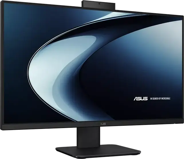 PC All-in-One ASUS ExpertCenter P440VA, Intel Core 5 210H, 16GB RAM DDR5, SSD 512GB NVMe, Ecran 23.8" FHD IPS Anti-reflexie, Wi-Fi 6E, Negru, Fara SO