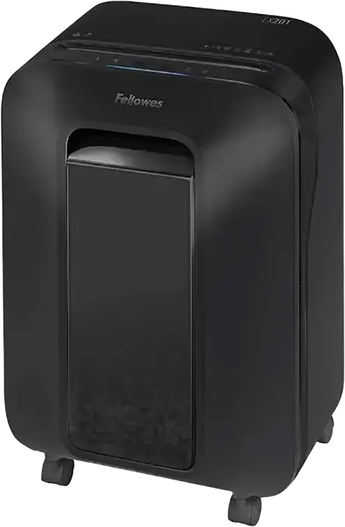 Tocător Fellowes Powershred® LX201, Negru