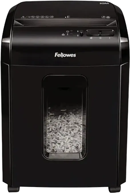 Шредер Fellowes Powershred LX201 с микрорезкой, уровень секретности P-5, на 12 листов, корзина 22 л, технологии Intellibar и Safesense, черный