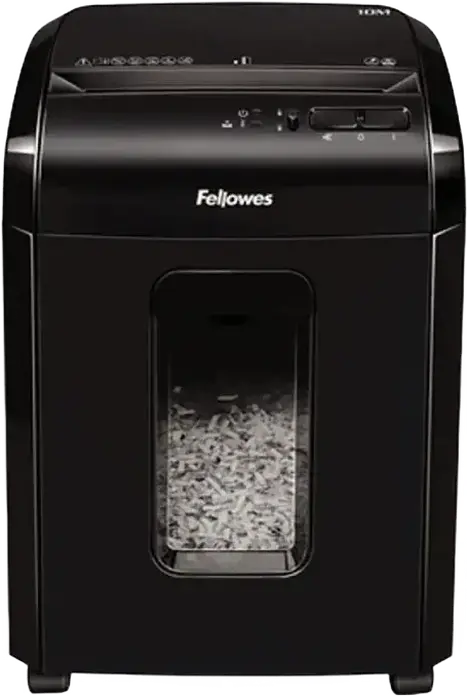 Шредер Fellowes Powershred LX201 с микрорезкой, уровень секретности P-5, на 12 листов, корзина 22 л, технологии Intellibar и Safesense, черный