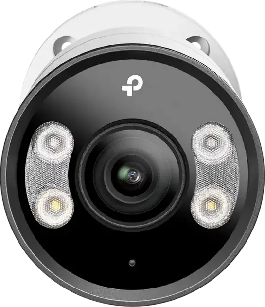 TP-Link VIGI InSight S385 8MP 4K UHD IP Bullet Network Camera, 2.8mm Lens, Dual Light Night Vision 30m, Two-Way Audio, IP67 Weatherproof, PoE, ONVIF