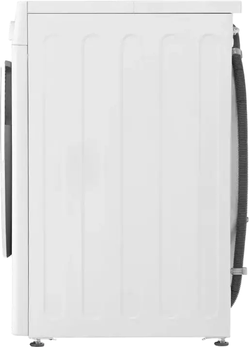 LG F4WR510S0W Front-Load Washing Machine, 10kg Capacity, Energy Class A, 1400 rpm, Steam Cleaning, TurboWash 29, LED Display, White/Black, Freestanding