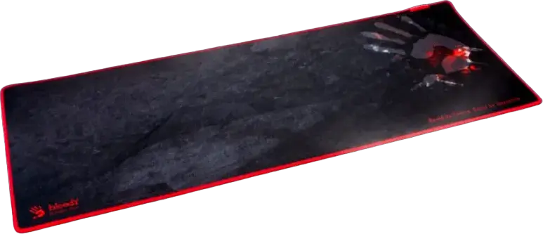 Mouse Pad pentru jocuri Bloody B-088S, Extra Large, Negru/Roșu