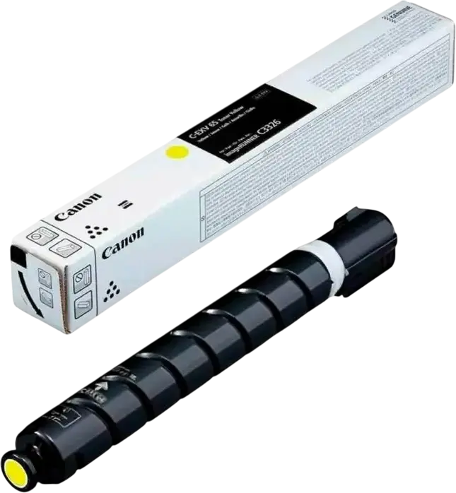 Canon C-EXV65 Yellow Toner Cartridge for imageRUNNER C3326i Laser Printer, 11,000 Page Yield