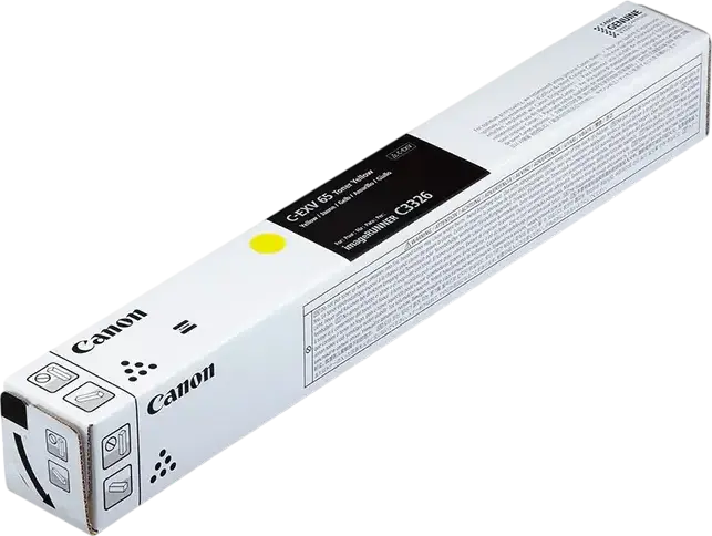 Canon C-EXV65 Yellow Toner Cartridge for imageRUNNER C3326i Laser Printer, 11,000 Page Yield