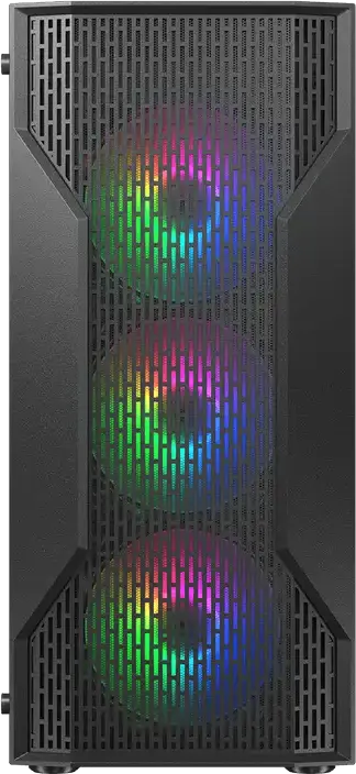 Carcasă Gaming Cougar MX 110 RGB Midi-Tower, CGR-2BD2B-RGB, Sticlă Temperată, 4 Ventilatoare RGB 120mm, ATX/mATX/ITX, Negru, Oțel și ABS