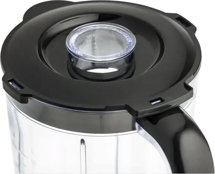 Blender de masă Gorenje B500BW, 500W, Borcan de Sticlă 1.5L, 2 Viteze și Mod Pulse, Alb, cu Cupă de Măsurare și Accesoriu pentru Tocare