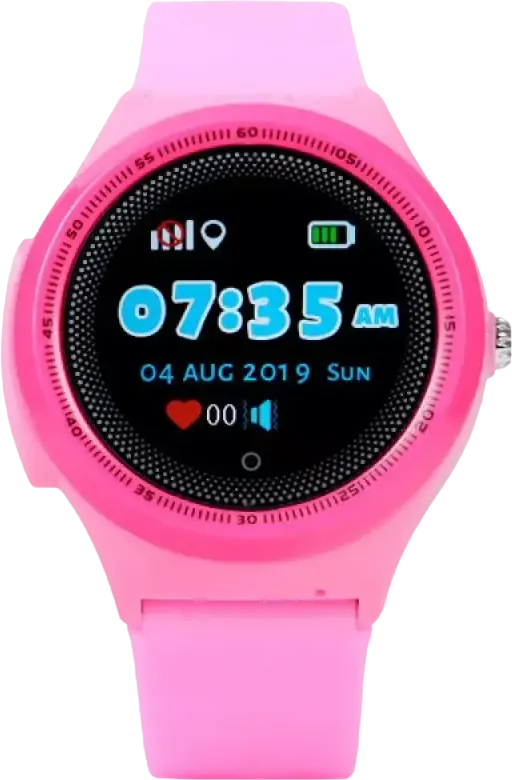 Ceas Inteligent pentru Copii Wonlex KT06 cu Localizare GPS LBS WiFi, Ecran IPS HD 1.3 inch, Rezistenta la Apa IP67, Apeluri Bidirectionale, SOS, Roz