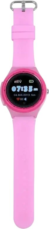 Ceas Inteligent pentru Copii Wonlex KT06 cu Localizare GPS LBS WiFi, Ecran IPS HD 1.3 inch, Rezistenta la Apa IP67, Apeluri Bidirectionale, SOS, Roz