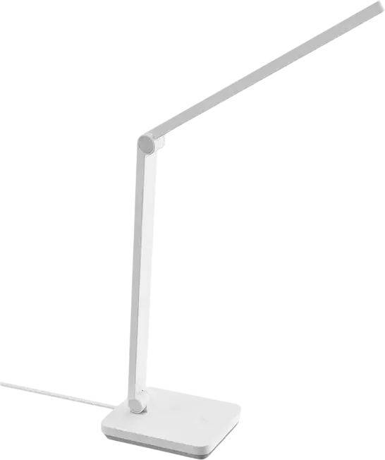 Xiaomi Desk Lamp Lite LED Table Lamp, 7.5W, Ra90 CRI, 3900K Color Temperature, 3 Brightness Levels, Touch Control, Flexible Arm, Blue Light Filtering, White