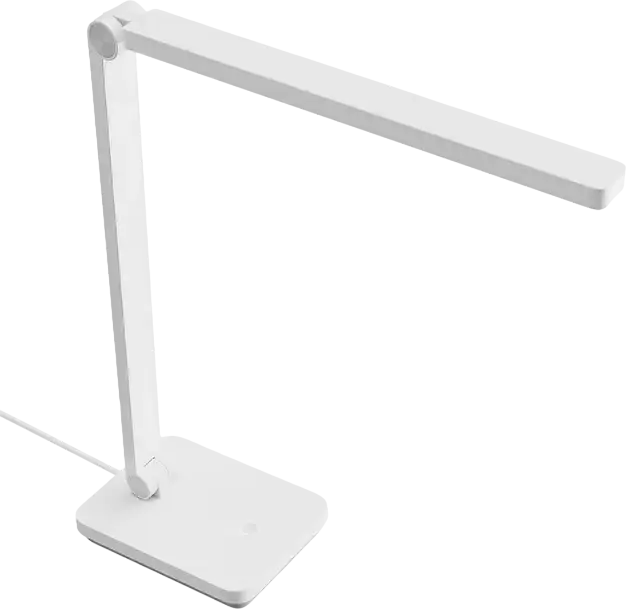 Xiaomi Desk Lamp Lite LED Table Lamp, 7.5W, Ra90 CRI, 3900K Color Temperature, 3 Brightness Levels, Touch Control, Flexible Arm, Blue Light Filtering, White