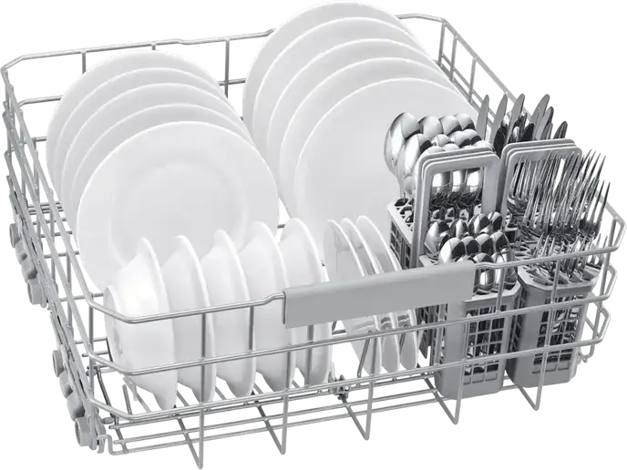 Samsung DW60DG770B00U1 Fully Built-in Dishwasher, 60 cm, 14 Place Settings, Energy Class B, Inverter Motor, SmartThings Wi-Fi, AquaStop, White