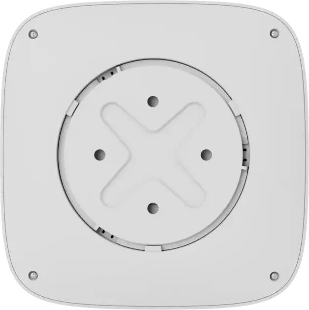 Ajax FireProtect 2 RB Jeweller Wireless Heat and Smoke Detector, Double-Spectrum Optical Sensor, 1700m Range, IP20