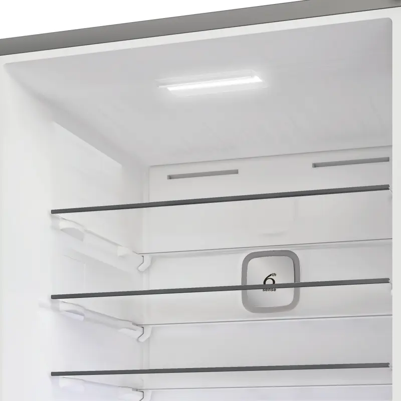 Whirlpool WHK2 6494 X6E Independent Combi Refrigerator, Dual No Frost, ZenInverter Compressor, 490L Net Volume, Energy Class C, Grey, 192x70x74.5 cm