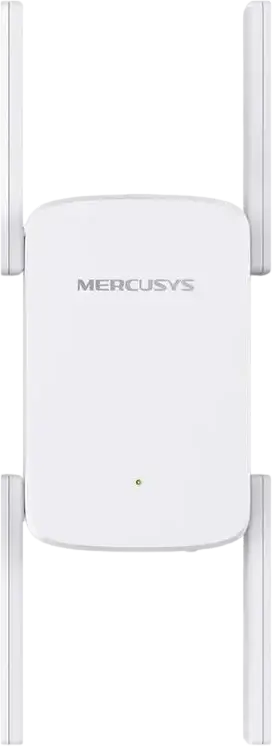 Mercusys ME50G AC1900 Wi-Fi Range Extender Repeater, Dual Band 2.4GHz 600Mbps & 5GHz 1300Mbps, 4 External Antennas, 3x3 MU-MIMO, Gigabit Ethernet, WPA3, White