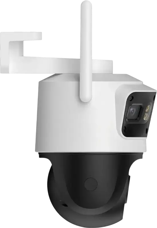 Cameră de Supraveghere IMOU Cruiser Triple IPC-S7UP-11M0WED 11MP cu Triplu Obiectiv, Acoperire PT 360°, Vedere Nocturnă Hibridă 30m, IP66, Audio Bidirecțional