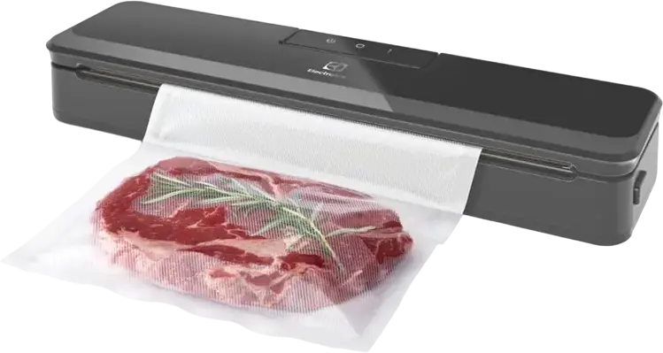 Electrolux Create E4VS1-4AG Vacuum Sealer, 80W, Auto Vacuum & Seal, Pulse Manual Control, BPA-free Metal and Plastic Body, Black