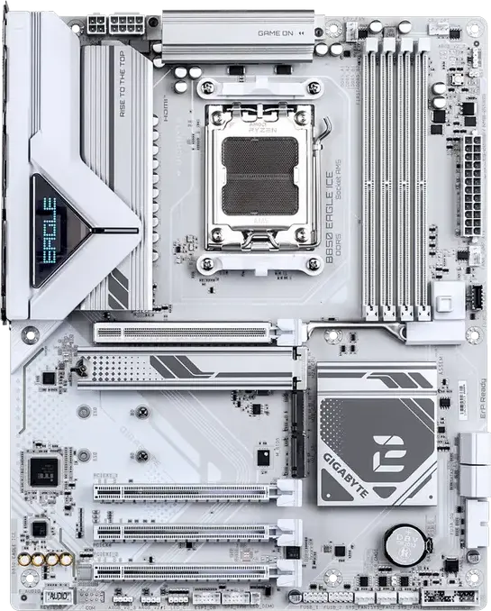 Placă de bază Gigabyte B850 EAGLE ICE, AM5, AMD B850, ATX