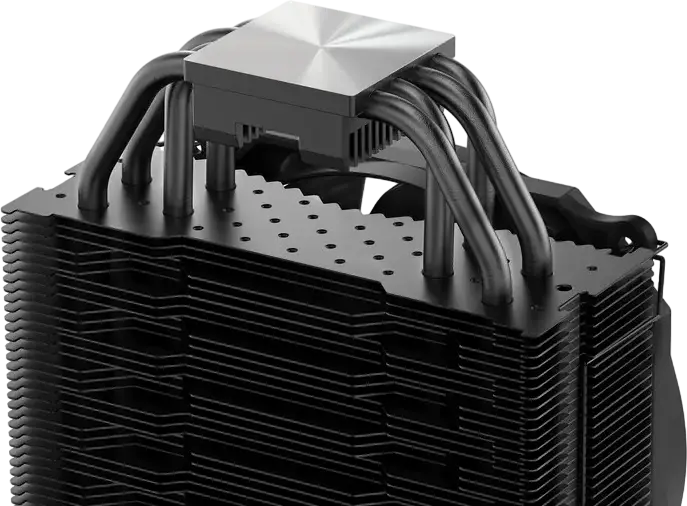 Кулер для процессора be quiet! Dark Rock Slim BK024, TDP 180 Вт, вентилятор Silent Wings 120мм PWM, 4 медные тепловые трубки, для Intel 1851/1700/1200 и AMD AM5/AM4