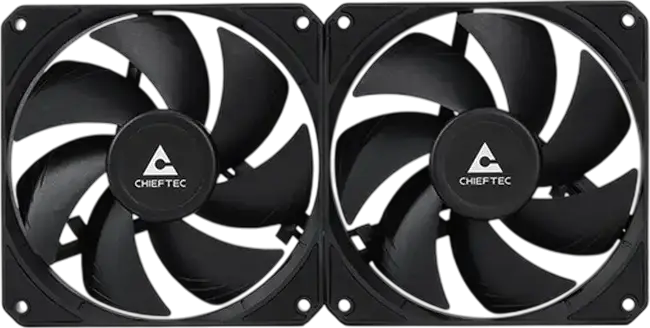Chieftec Iceberg 240 Dark CLC-240-BLK AIO Liquid CPU Cooler, 240mm Aluminum Radiator, Infinity-Mirror ARGB, Dual 120mm FDB Fans, Intel LGA1851/1700, AMD AM5/AM4