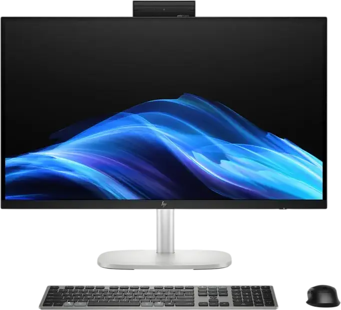 Computer All-in-One HP EliteStudio 8 G1i, 27", Intel Core Ultra 7 265, 16GB/512GB, Fără SO, Argintiu