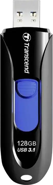 Memorie USB Transcend JetFlash 790, 128GB, Negru/Albastru