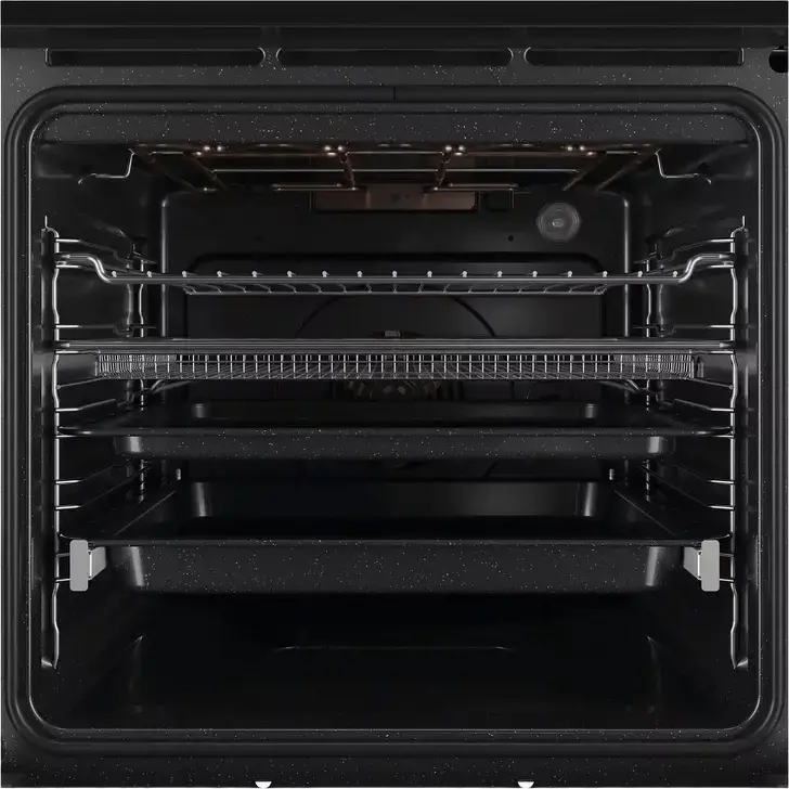Встраиваемый электрический духовой шкаф Whirlpool AKZ9S 8220 FB, серия Absolute, 73 л, класс A+, черный, SteamSense, AirFry, Cook3, технология 6th Sense