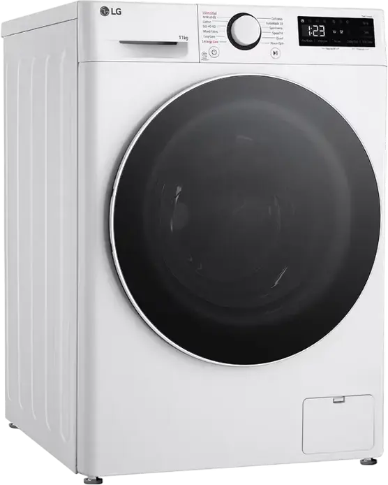 LG F4WR511S0W Front-Loading Washing Machine, 11kg, Energy Class A, 1400 rpm, AI DD, Steam, TurboWash 39, Allergy Care, Inverter Direct Drive, White