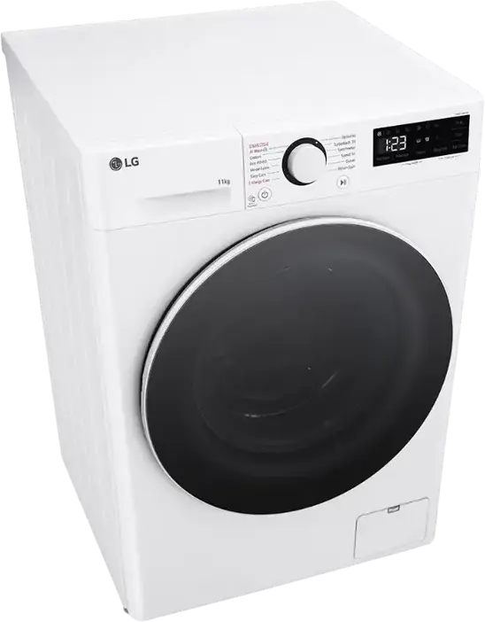LG F4WR511S0W Front-Loading Washing Machine, 11kg, Energy Class A, 1400 rpm, AI DD, Steam, TurboWash 39, Allergy Care, Inverter Direct Drive, White