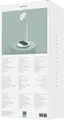 Lampa de birou LED Proove Modern, 10W, 36 diode, 3 nivele de luminozitate, 4000K Alb Cald, CRI: Alb, Incarcator Wireless 15W, USB Type-C, Plastic ABS, Alb