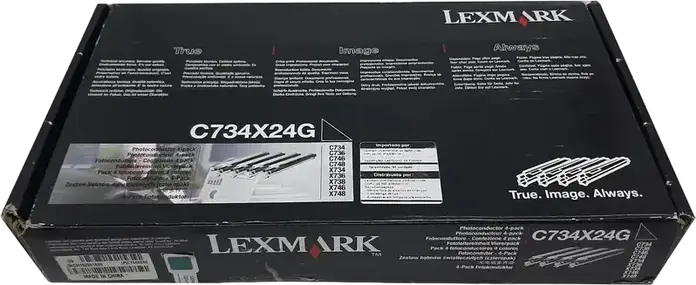 Set Unitati Fotoconductor Lexmark C734X24G pentru Imprimante Laser C734, C736, C746, C748, X734, X736, X738, X746, X748, Capacitate 20.000 Pagini per Unitate