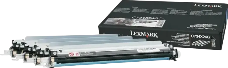 Cartuș pentru imprimantă Lexmark C734X24G, Multipack BK/C/M/Y