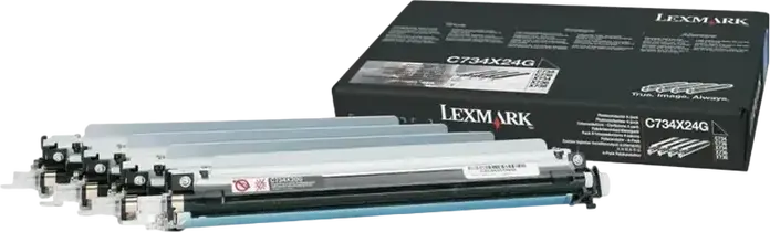 Set Unitati Fotoconductor Lexmark C734X24G pentru Imprimante Laser C734, C736, C746, C748, X734, X736, X738, X746, X748, Capacitate 20.000 Pagini per Unitate