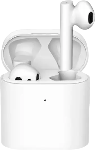 Беспроводные наушники Xiaomi Mi Earphone Air 2S TWS, динамический драйвер 14.2мм, Bluetooth 5.0, кодеки LHDC AAC, беспроводная зарядка Qi, IPX4, белые