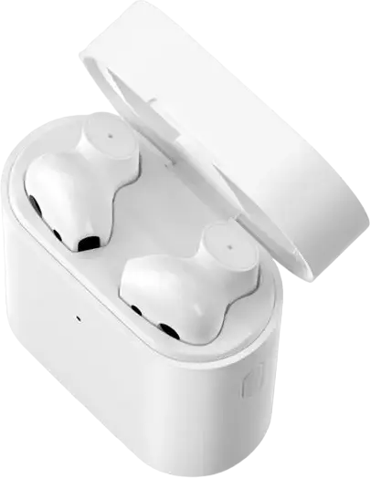 Беспроводные наушники Xiaomi Mi Earphone Air 2S TWS, динамический драйвер 14.2мм, Bluetooth 5.0, кодеки LHDC AAC, беспроводная зарядка Qi, IPX4, белые