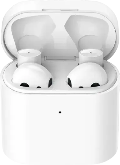 Беспроводные наушники Xiaomi Mi Earphone Air 2S TWS, динамический драйвер 14.2мм, Bluetooth 5.0, кодеки LHDC AAC, беспроводная зарядка Qi, IPX4, белые
