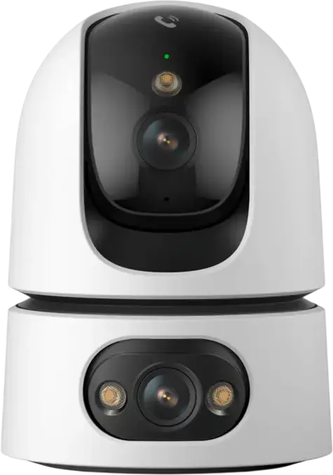 Camera de Supraveghere Interior Wi-Fi IMOU Ranger Dual Pro 6MP, Lentilă Duală 3MP+3MP, Panoramare 360°, Urmărire Inteligentă, Audio Bidirecțional, Alb