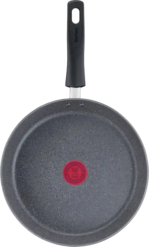 Tefal Natural Force G2663872 Crepe and Pancake Pan, 25 cm, Aluminium with Mineralia+ Non-Stick Coating, Thermo-Spot, Induction Base, Made in France