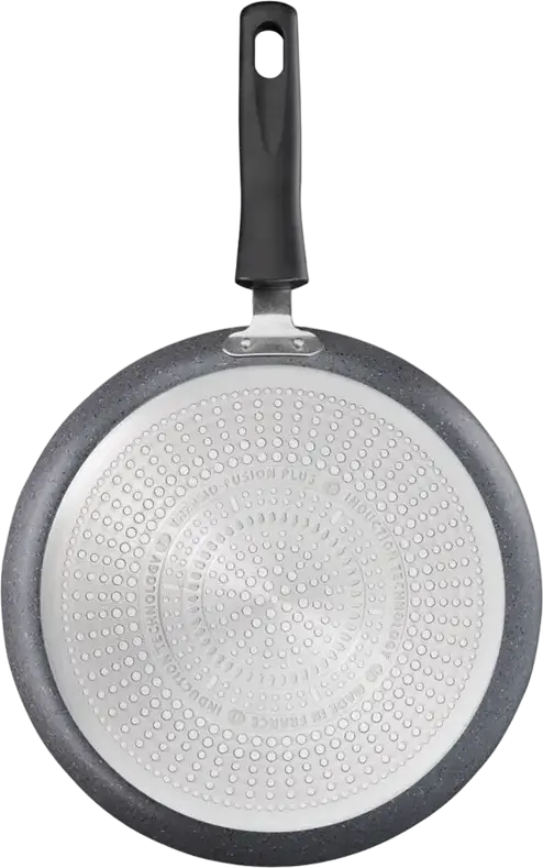 Tefal Natural Force G2663872 Crepe and Pancake Pan, 25 cm, Aluminium with Mineralia+ Non-Stick Coating, Thermo-Spot, Induction Base, Made in France