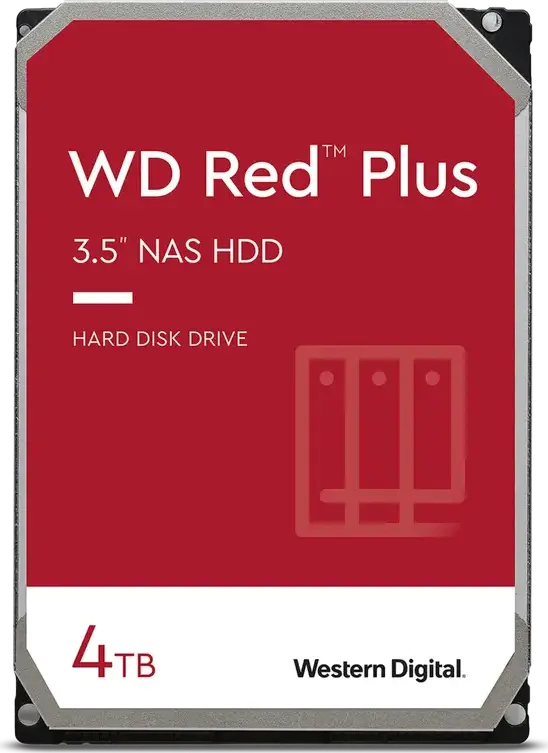 Unitate HDD Western Digital WD Red Plus, 3.5", 4 TB <WD40EFPX>