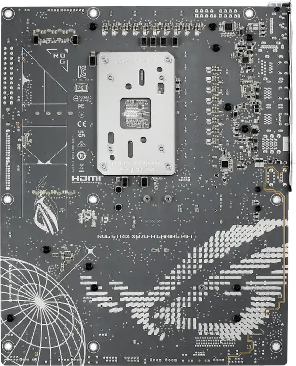 Placa de baza ASUS ROG STRIX X870-A GAMING WIFI AM5 AMD X870 ATX DDR5 192GB 8400MT/s PCIe 5.0 WiFi 7 Bluetooth 5.4 Alb