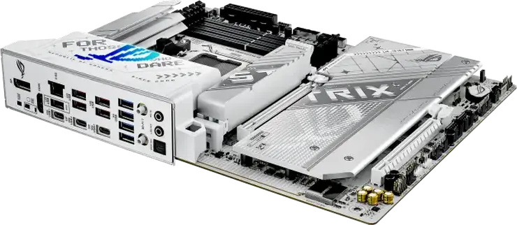 Placa de baza ASUS ROG STRIX X870-A GAMING WIFI AM5 AMD X870 ATX DDR5 192GB 8400MT/s PCIe 5.0 WiFi 7 Bluetooth 5.4 Alb