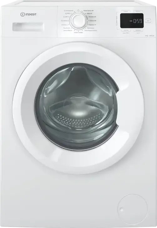 Mașină de spălat Indesit IM 640 MY, 6kg, Alb